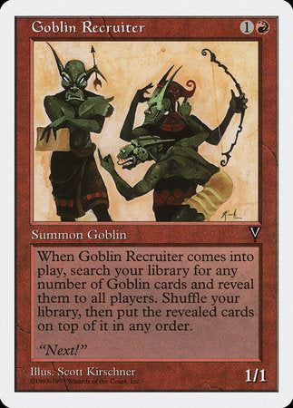 Goblin Recruiter [Anthologies] | The Time Vault CA