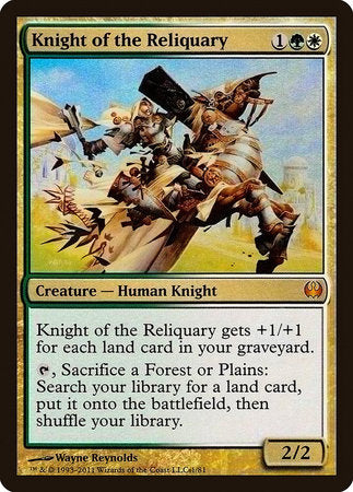 Knight of the Reliquary [Duel Decks: Knights vs. Dragons] | The Time Vault CA