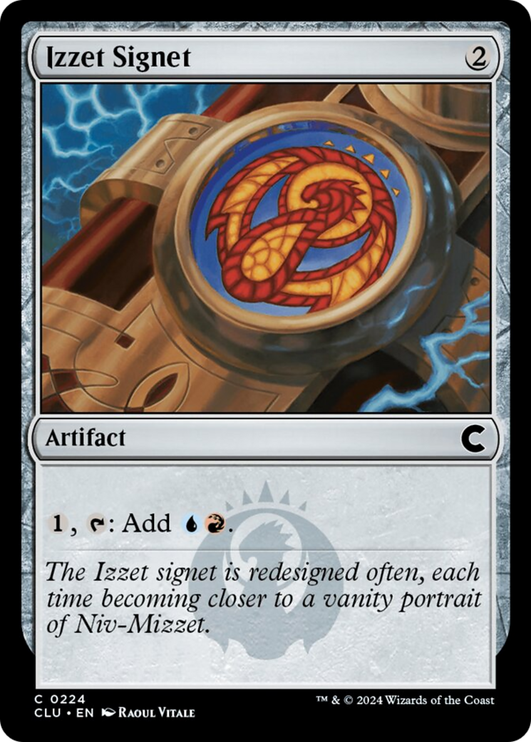 Izzet Signet [Ravnica: Clue Edition] | The Time Vault CA