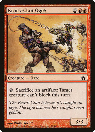 Krark-Clan Ogre [Fifth Dawn] | The Time Vault CA