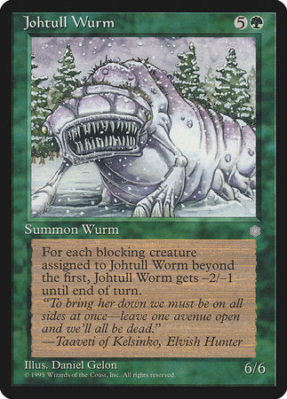 Johtull Wurm [Ice Age] | The Time Vault CA