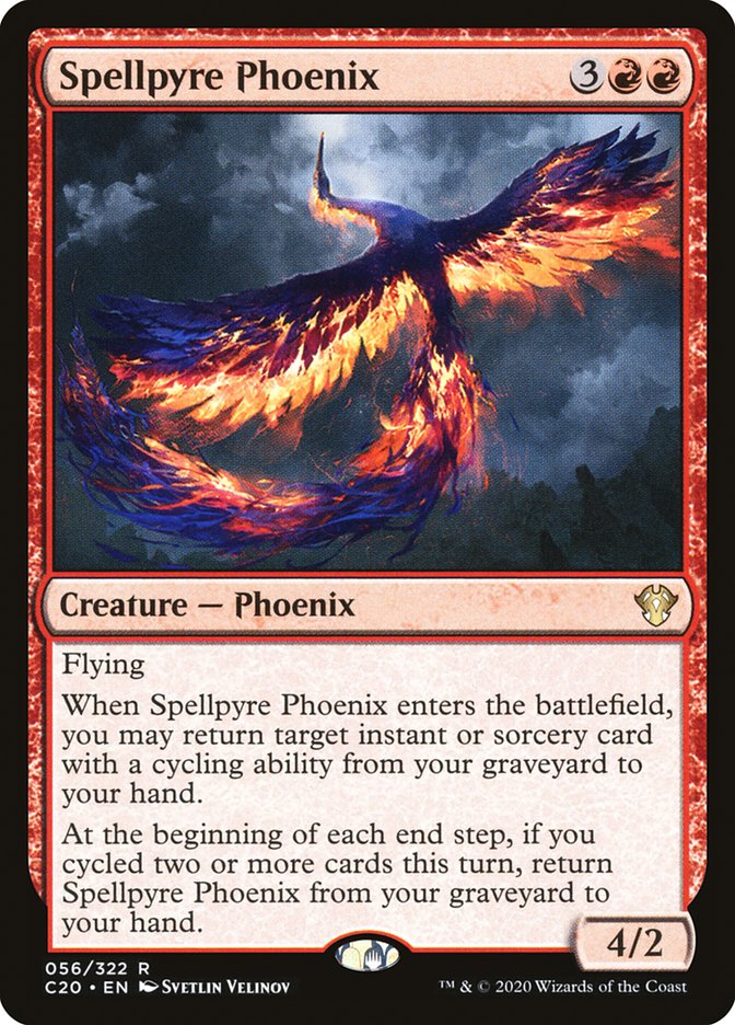 Spellpyre Phoenix [Commander 2020] | The Time Vault CA