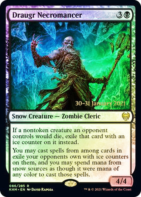 Draugr Necromancer  [Kaldheim Prerelease Promos] | The Time Vault CA