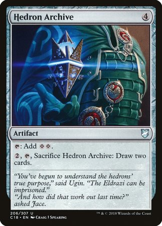 Hedron Archive [Commander 2018] | The Time Vault CA