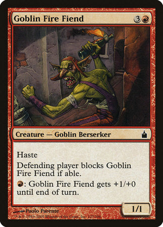 Goblin Fire Fiend [Ravnica: City of Guilds] | The Time Vault CA