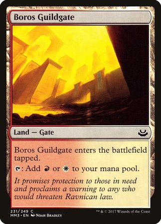 Boros Guildgate [Modern Masters 2017] | The Time Vault CA
