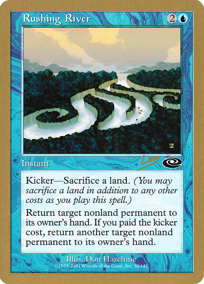 Rushing River (Raphael Levy) [World Championship Decks 2002] | The Time Vault CA