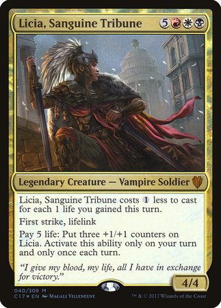 Licia, Sanguine Tribune [Commander 2017] | The Time Vault CA