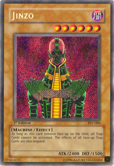 Jinzo [PSV-000] Secret Rare | The Time Vault CA