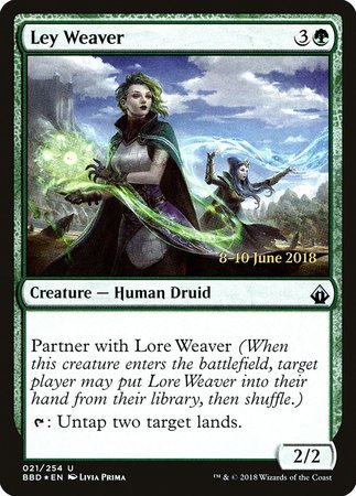 Ley Weaver [Battlebond Promos] | The Time Vault CA