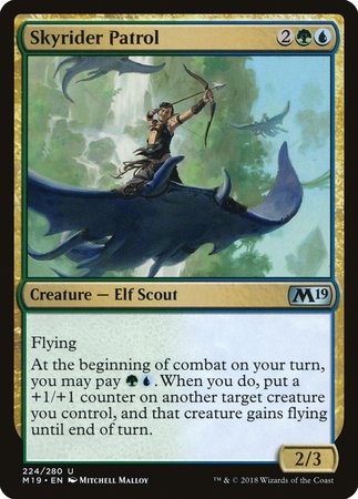 Skyrider Patrol [Core Set 2019] | The Time Vault CA