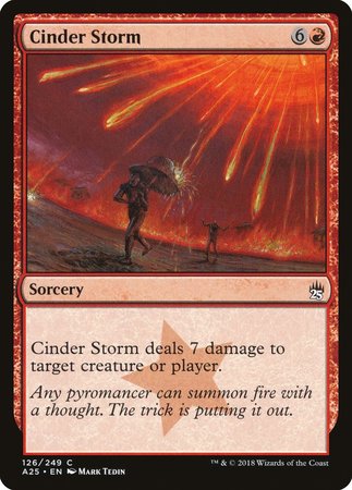 Cinder Storm [Masters 25] | The Time Vault CA