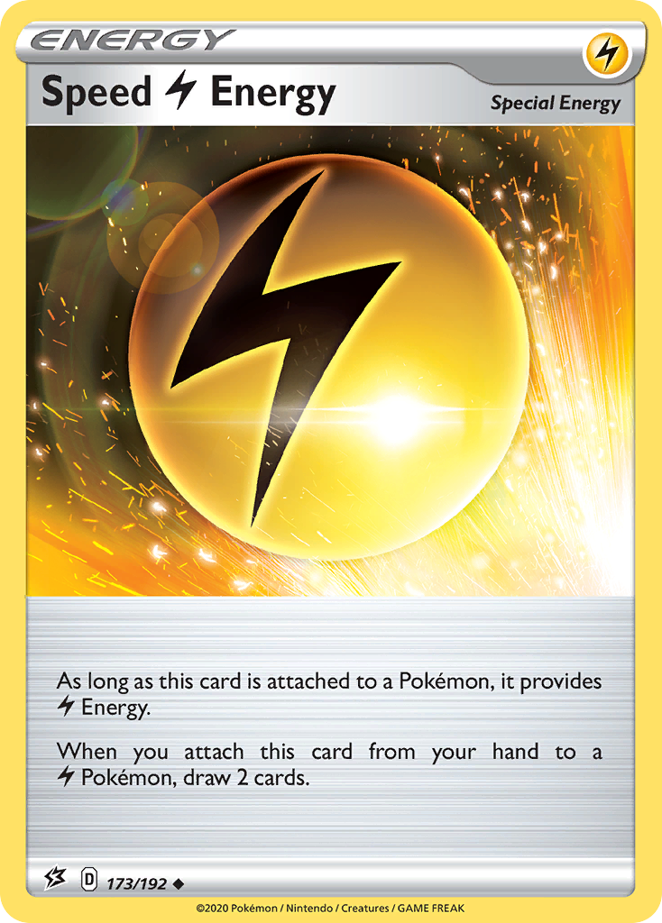 Speed Lightning Energy (173/192) [Sword & Shield: Rebel Clash] | The Time Vault CA