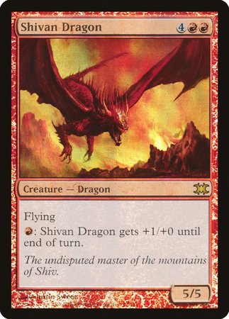 Shivan Dragon [From the Vault: Dragons] | The Time Vault CA