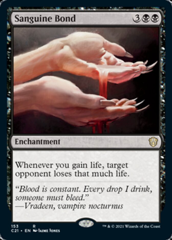 Sanguine Bond [Commander 2021] | The Time Vault CA