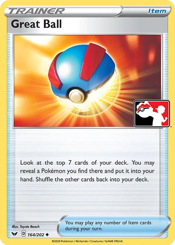 Great Ball (164/202) [Prize Pack Series One] | The Time Vault CA