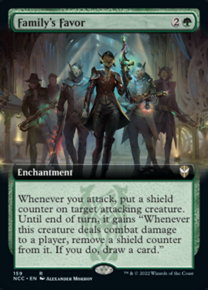 Family's Favor (Extended Art) [Streets of New Capenna Commander] | The Time Vault CA