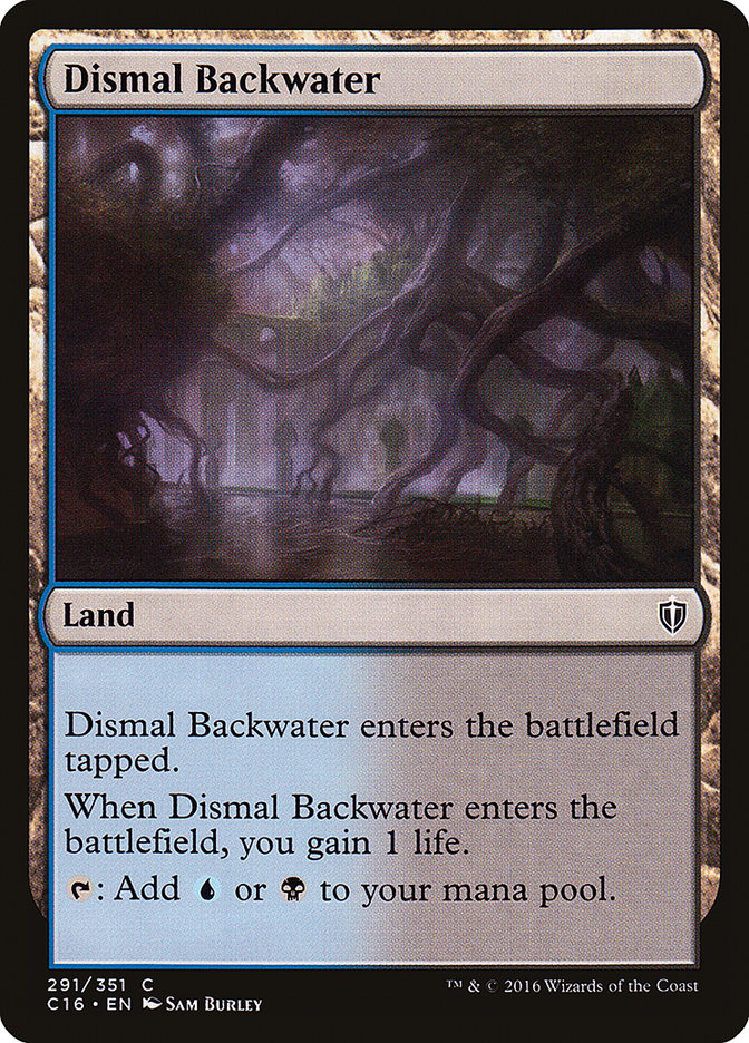 Dismal Backwater [Commander 2016] | The Time Vault CA