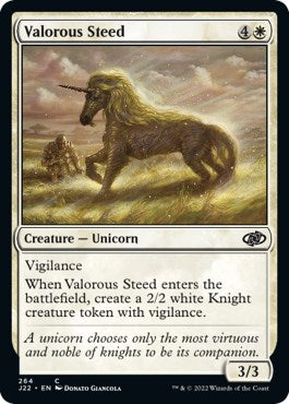 Valorous Steed [Jumpstart 2022] | The Time Vault CA