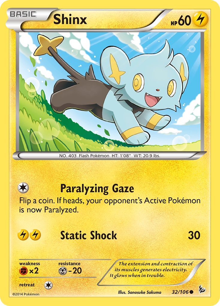 Shinx (32/106) [XY: Flashfire] | The Time Vault CA