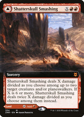 Shatterskull Smashing // Shatterskull, the Hammer Pass (Extended Art) [Zendikar Rising] | The Time Vault CA