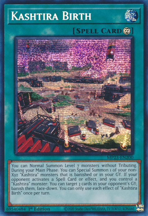 Kashtira Birth [MP23-EN200] Prismatic Secret Rare | The Time Vault CA