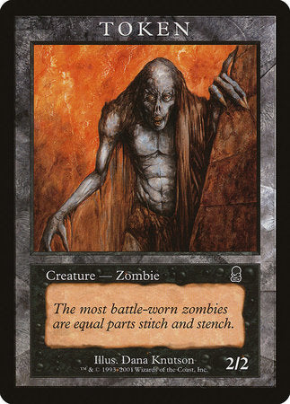 Zombie Token (Odyssey) [Magic Player Rewards 2002] | The Time Vault CA