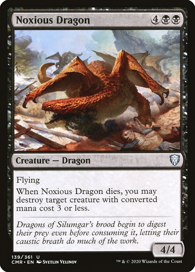 Noxious Dragon [Commander Legends] | The Time Vault CA