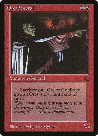 Orc General [The Dark] | The Time Vault CA
