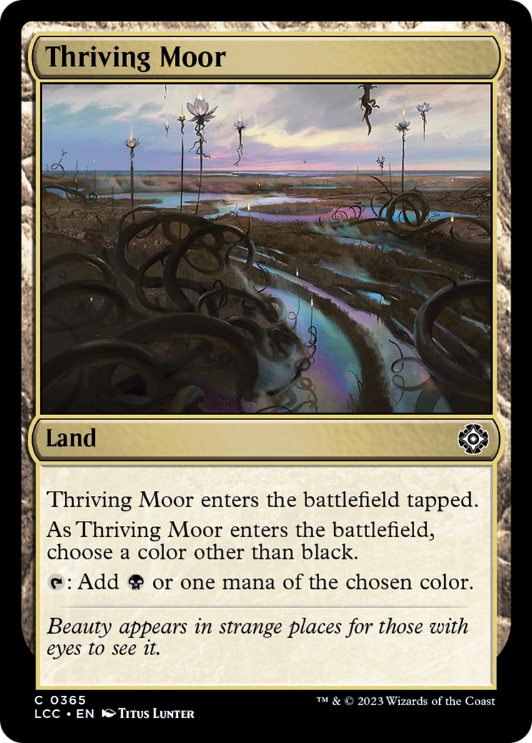 Thriving Moor [The Lost Caverns of Ixalan Commander] | The Time Vault CA