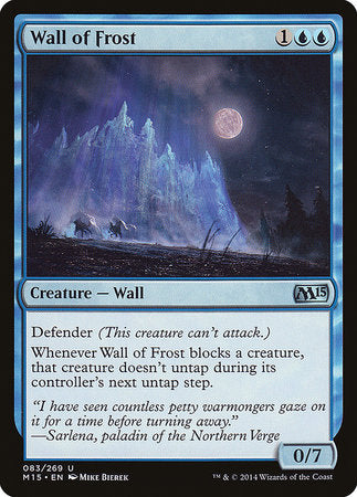 Wall of Frost [Magic 2015] | The Time Vault CA