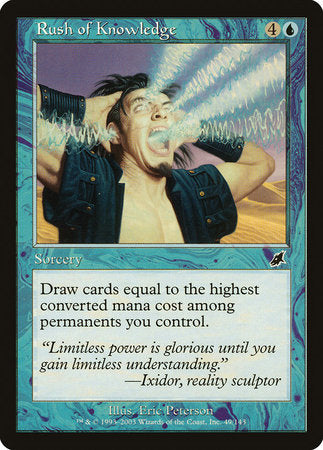 Rush of Knowledge [Scourge] | The Time Vault CA