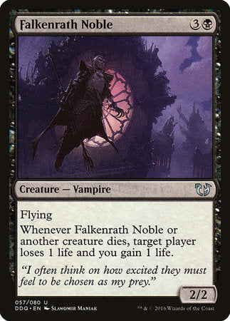 Falkenrath Noble [Duel Decks: Blessed vs. Cursed] | The Time Vault CA