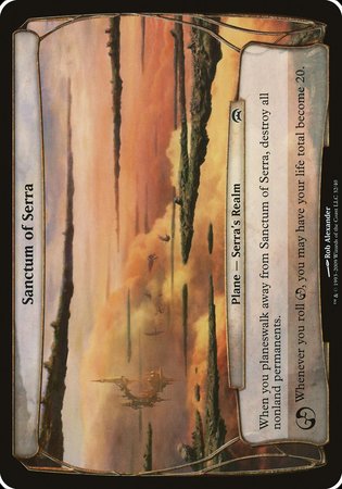Sanctum of Serra (Planechase) [Planechase Planes] | The Time Vault CA