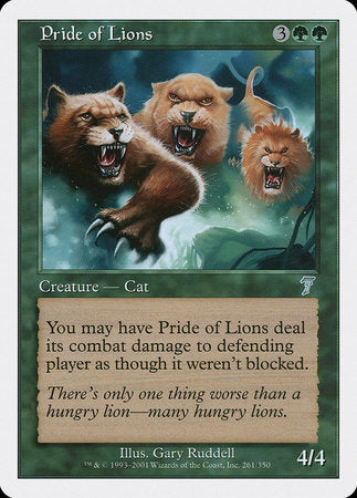 Pride of Lions [Seventh Edition] | The Time Vault CA