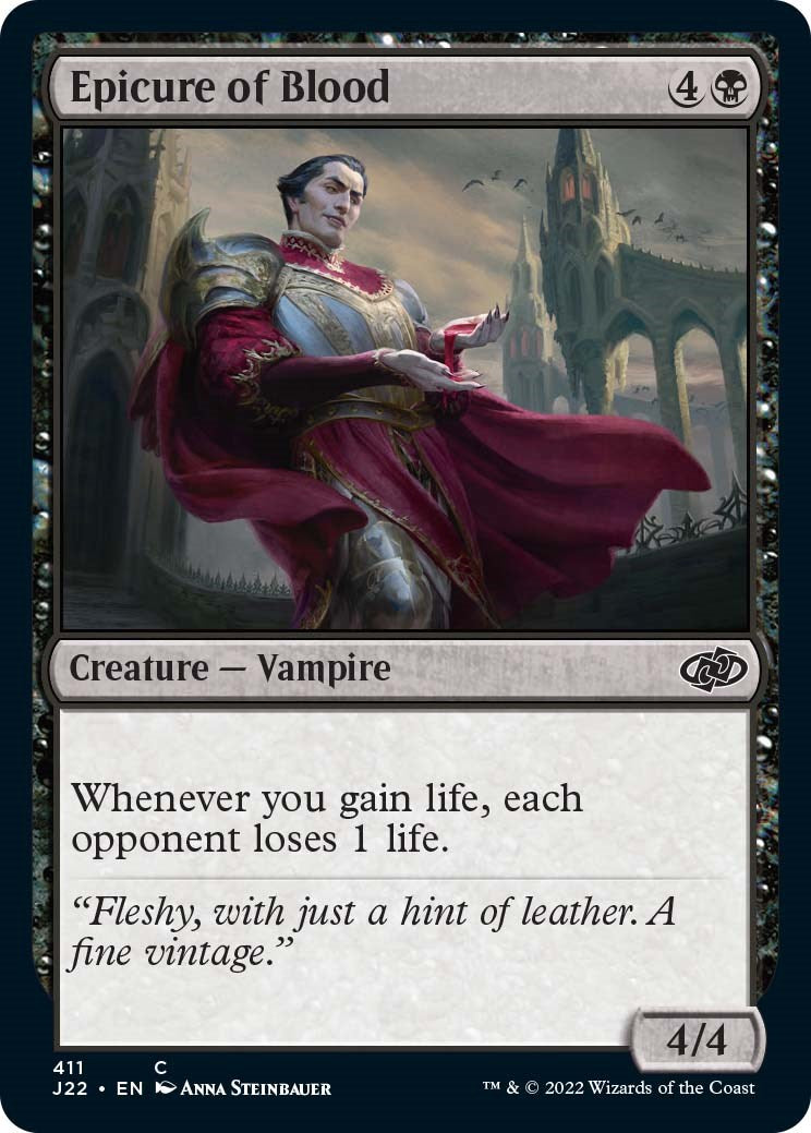 Epicure of Blood [Jumpstart 2022] | The Time Vault CA