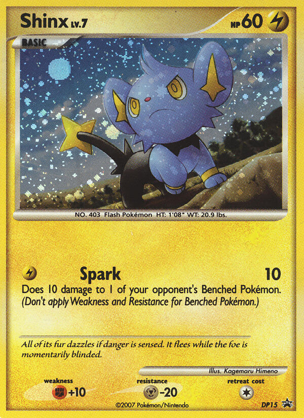 Shinx (DP15) [Diamond & Pearl: Black Star Promos] | The Time Vault CA