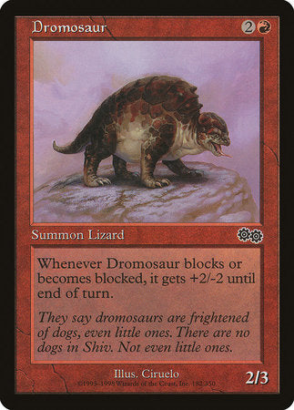 Dromosaur [Urza's Saga] | The Time Vault CA