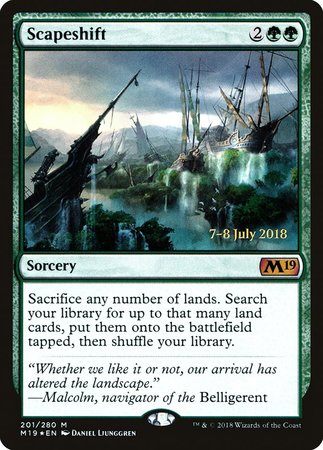 Scapeshift [Core Set 2019 Promos] | The Time Vault CA