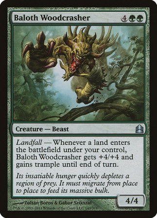 Baloth Woodcrasher [Commander 2011] | The Time Vault CA