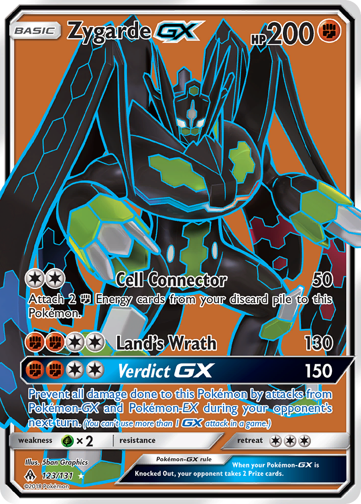 Zygarde GX (123/131) [Sun & Moon: Forbidden Light] | The Time Vault CA