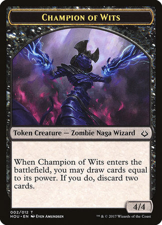 Champion of Wits Token [Hour of Devastation Tokens] | The Time Vault CA