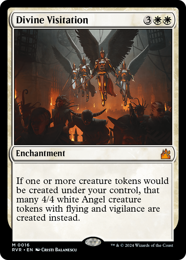 Divine Visitation [Ravnica Remastered] | The Time Vault CA