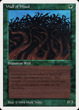 Wall of Wood [Summer Magic / Edgar] | The Time Vault CA