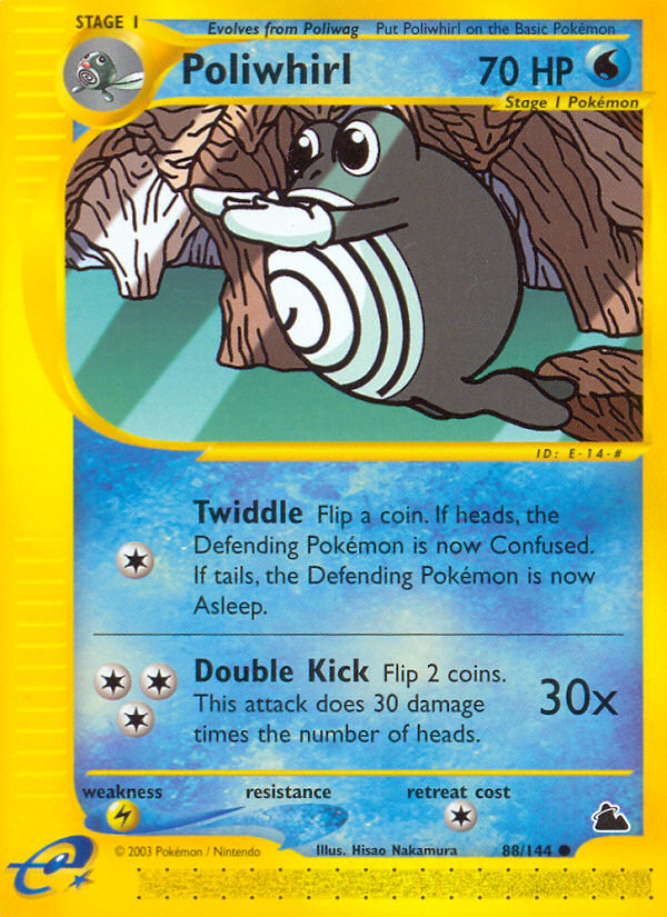 Poliwhirl (88/144) [Skyridge] | The Time Vault CA