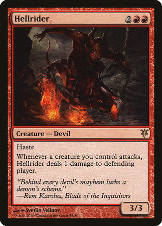 Hellrider [Duel Decks: Sorin vs. Tibalt] | The Time Vault CA
