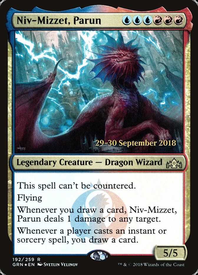 Niv-Mizzet, Parun  [Guilds of Ravnica Prerelease Promos] | The Time Vault CA