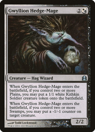Gwyllion Hedge-Mage [Commander 2011] | The Time Vault CA