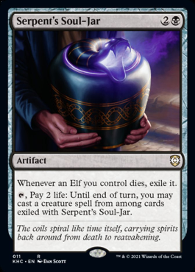 Serpent's Soul-Jar [Kaldheim Commander] | The Time Vault CA