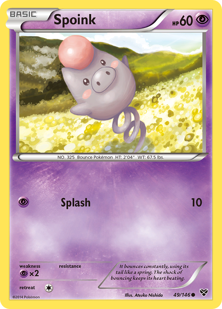 Spoink (49/146) [XY: Base Set] | The Time Vault CA